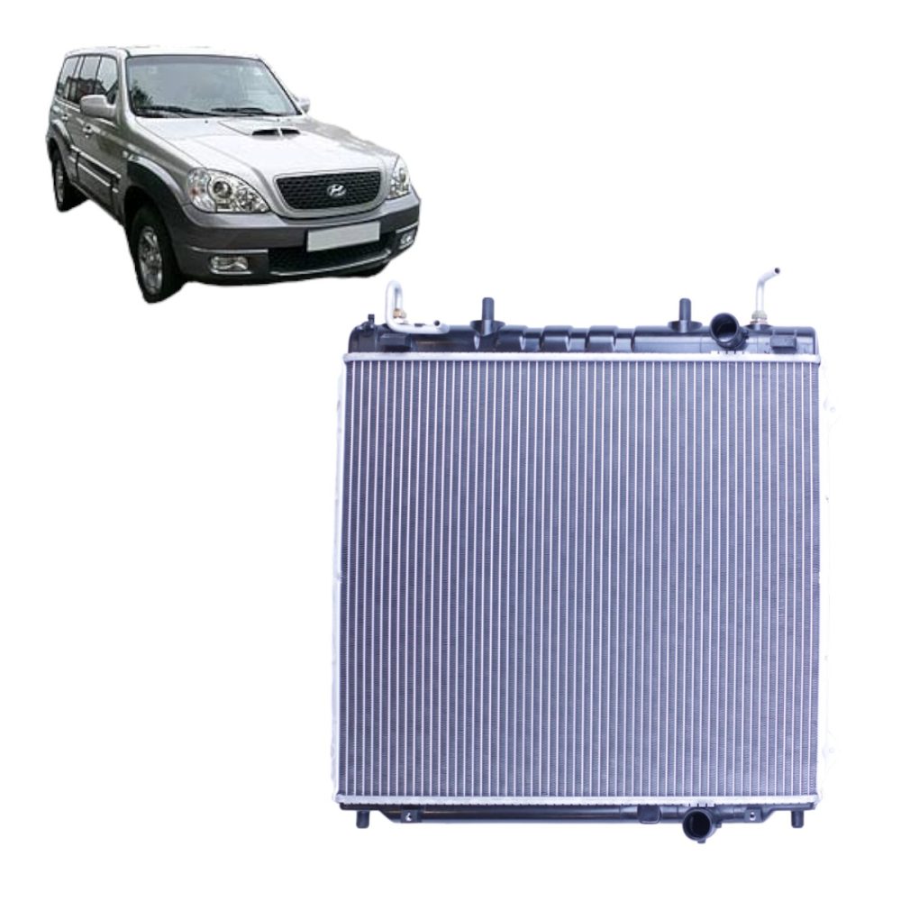 Radiador Hyundai Terracan 2001 al 2007 Diesel