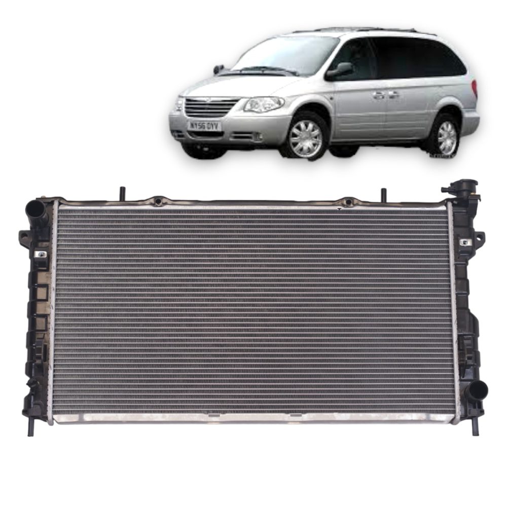 Radiador Chrysler Town and Country y Caravan 2004 al 2007