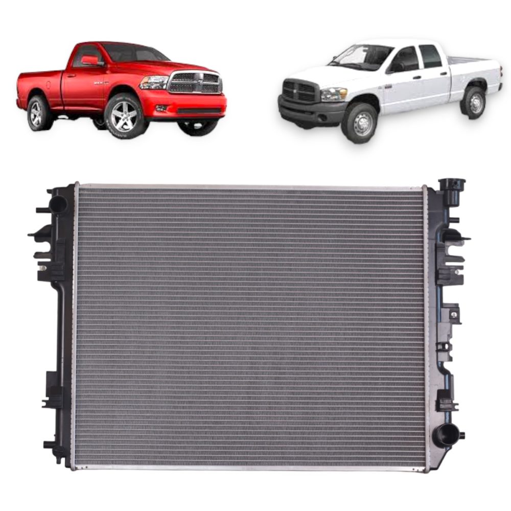 Radiador Dodge Ram Modelos 1500 y 2500 2009 al 2021