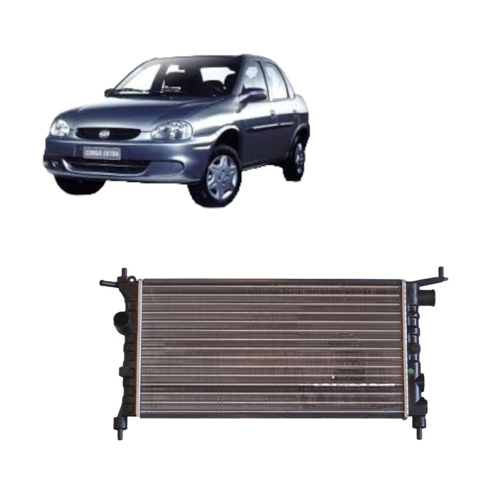 Radiador Chevrolet Opel Corsa Extra -Combo – Chevy 1993 al 2010
