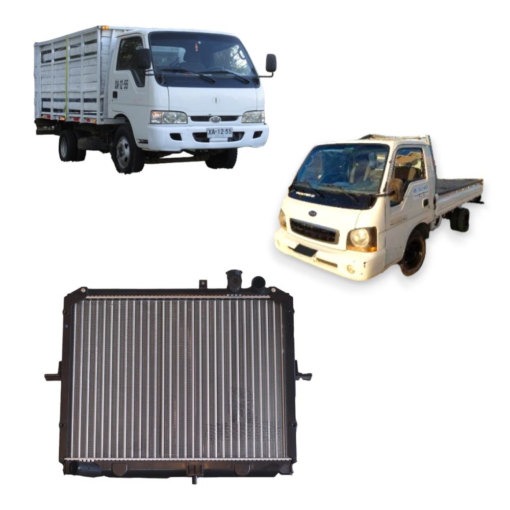 Radiador Kia Frontier 2.7 1997 al 2004 Diesel