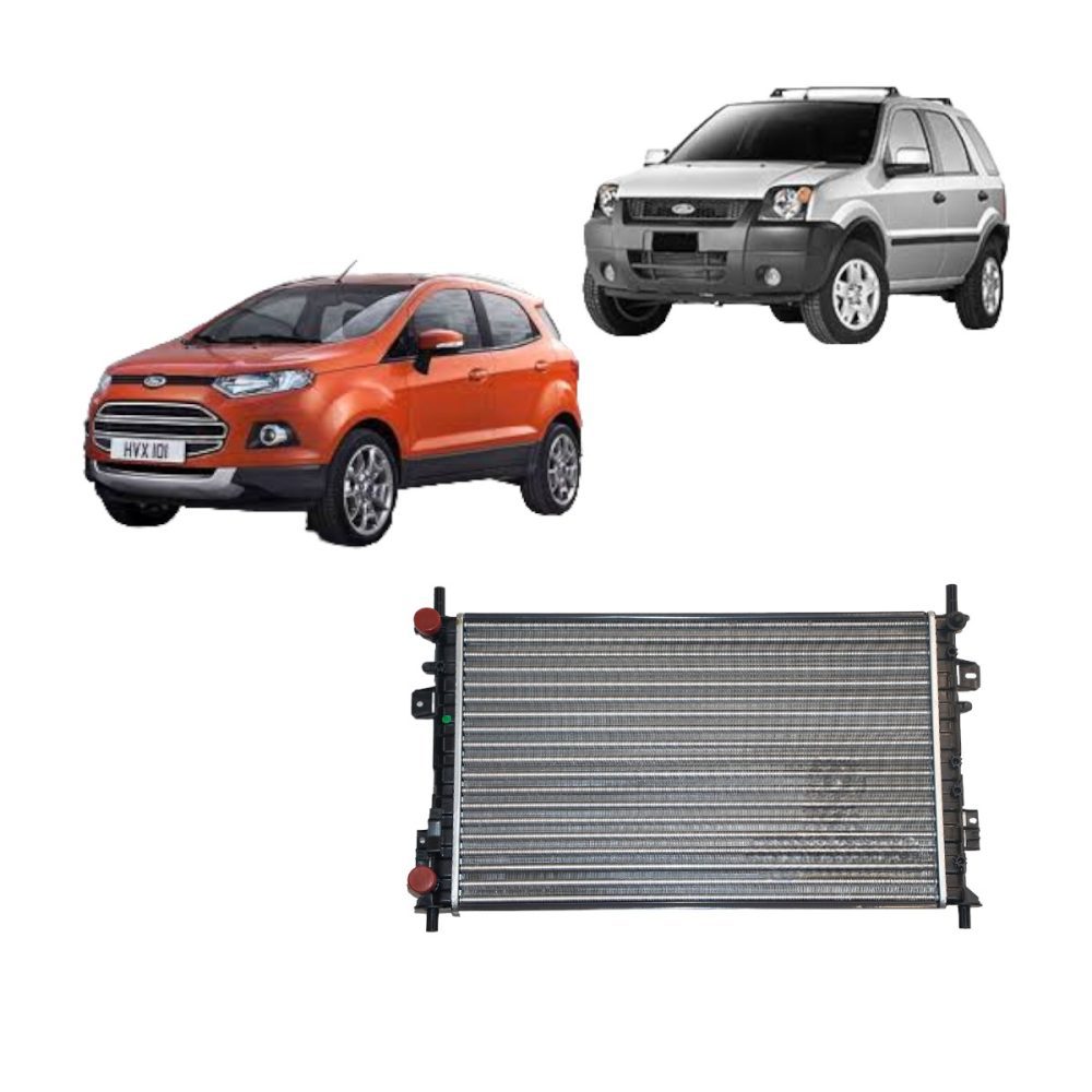 Radiador Ford Ecosport y Fiesta 2003 al 2012