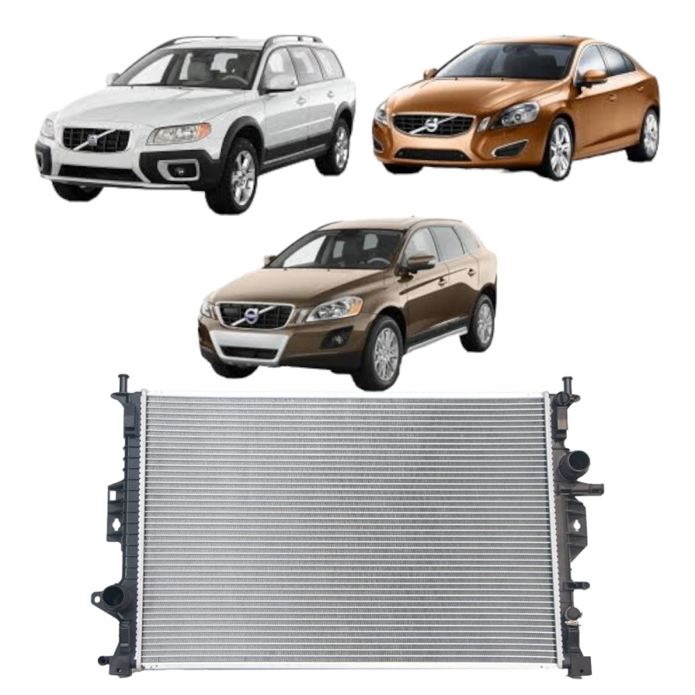Radiador Volvo S60 – S80 – V70 – XC60 – XC70  2008 al 2015