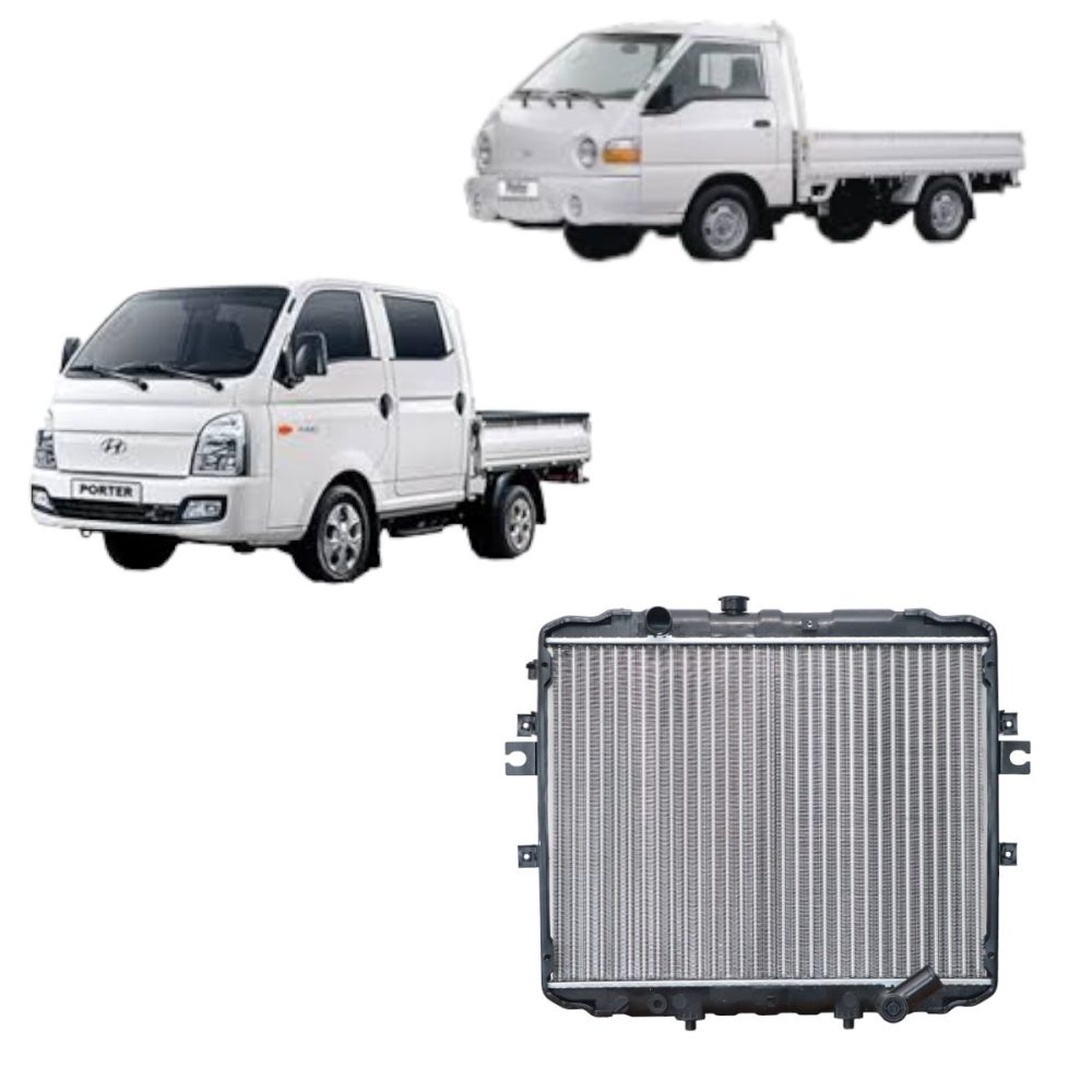 Radiador Hyundai Porter 2.5 2005 al 2010 Diesel