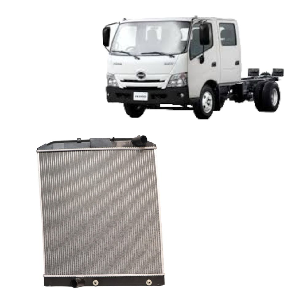 Radiador Motor Hino 300 4.0 2006 al 2019 Diesel