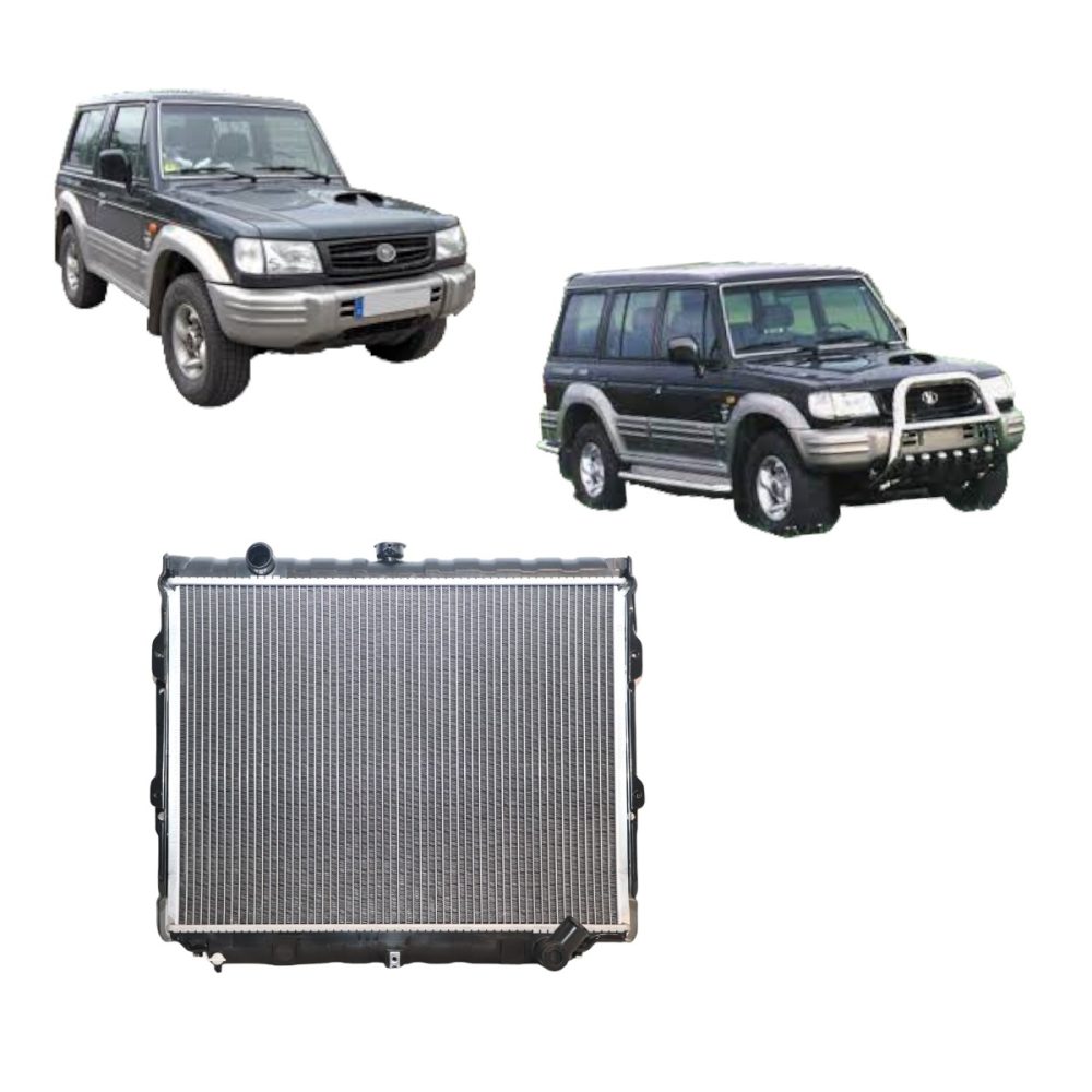 Radiador Hyundai Galloper 2.5 1994 al 2004 Diesel